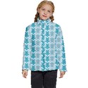 Sea Turtle Sea Animal Kids  Puffer Bubble Jacket Coat View1