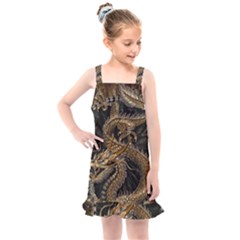 Dragon Pentagram Kids  Overall Dress by Amaryn4rt