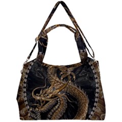 Dragon Pentagram Double Compartment Shoulder Bag by Amaryn4rt