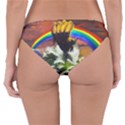 Rainbow Color Reversible Hipster Bikini Bottoms View2