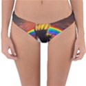 Rainbow Color Reversible Hipster Bikini Bottoms View3