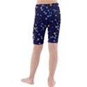 Seamless-pattern-with-cartoon-zodiac-constellations-starry-sky Kids  Mid Length Swim Shorts View2