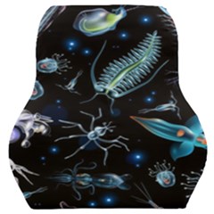 Colorful-abstract-pattern-consisting-glowing-lights-luminescent-images-marine-plankton-dark Car Seat Back Cushion  by uniart180623