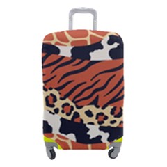 Mixed-animal-skin-print-safari-textures-mix-leopard-zebra-tiger-skins-patterns-luxury-animals-textur Luggage Cover (small) by uniart180623