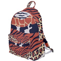 Mixed-animal-skin-print-safari-textures-mix-leopard-zebra-tiger-skins-patterns-luxury-animals-textur The Plain Backpack by uniart180623