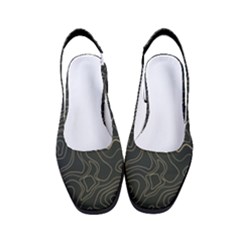 Damask-seamless-pattern Women s Classic Slingback Heels by uniart180623