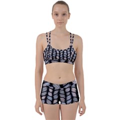 Seamless-pattern-with-interweaving-braids Perfect Fit Gym Set by uniart180623