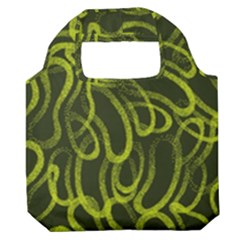 Green-abstract-stippled-repetitive-fashion-seamless-pattern Premium Foldable Grocery Recycle Bag by uniart180623