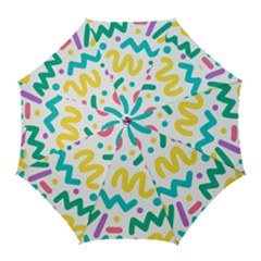 Abstract-pop-art-seamless-pattern-cute-background-memphis-style Golf Umbrellas by uniart180623