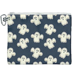 Hand-drawn-ghost-pattern Canvas Cosmetic Bag (xxxl) by uniart180623