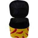 Chili-vegetable-pattern-background Make Up Travel Bag (Big) View3