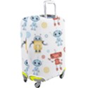 Cute-cartoon-robots-seamless-pattern Luggage Cover (Large) View2