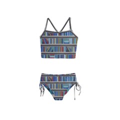 Bookshelf Girls  Tankini Swimsuit by uniart180623