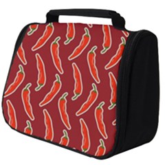 Chili-pattern-red Full Print Travel Pouch (big) by uniart180623