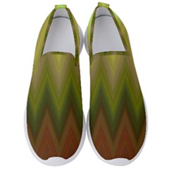 Zig Zag Chevron Classic Pattern Men s Slip On Sneakers by Celenk