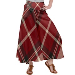 Tartan-scotland-seamless-plaid-pattern-vector-retro-background-fabric-vintage-check-color-square-geo Women s Satin Palazzo Pants