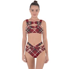 Tartan-scotland-seamless-plaid-pattern-vector-retro-background-fabric-vintage-check-color-square-geo Bandaged Up Bikini Set 