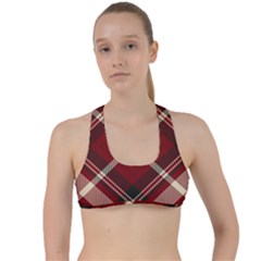 Tartan-scotland-seamless-plaid-pattern-vector-retro-background-fabric-vintage-check-color-square-geo Criss Cross Racerback Sports Bra