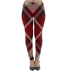 Tartan-scotland-seamless-plaid-pattern-vector-retro-background-fabric-vintage-check-color-square-geo Lightweight Velour Leggings