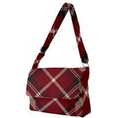 Tartan-scotland-seamless-plaid-pattern-vector-retro-background-fabric-vintage-check-color-square-geo Full Print Messenger Bag (S)