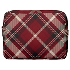 Tartan-scotland-seamless-plaid-pattern-vector-retro-background-fabric-vintage-check-color-square-geo Make Up Pouch (Large)