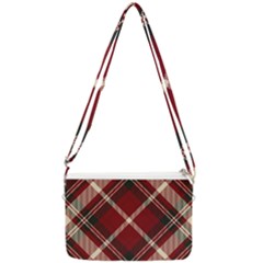 Tartan-scotland-seamless-plaid-pattern-vector-retro-background-fabric-vintage-check-color-square-geo Double Gusset Crossbody Bag