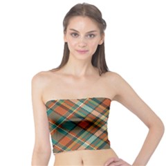 Tartan-scotland-seamless-plaid-pattern-vector-retro-background-fabric-vintage-check-color-square-geo Tube Top by uniart180623