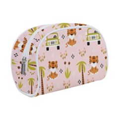 Cute-tiger-car-safari-seamless-pattern Make Up Case (small) by uniart180623