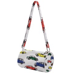 Cars-pattern Mini Cylinder Bag by uniart180623