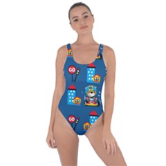 Racing-car-printing-set-cartoon-vector-pattern Bring Sexy Back Swimsuit by uniart180623