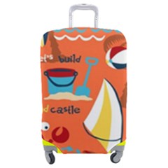 Seamless-pattern-vector-beach-holiday-theme-set Luggage Cover (medium)