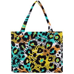 Seamless-leopard-wild-pattern-animal-print Mini Tote Bag