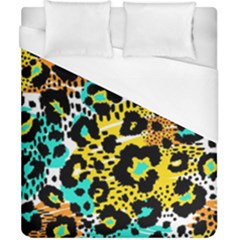 Seamless-leopard-wild-pattern-animal-print Duvet Cover (California King Size)