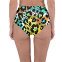 Seamless-leopard-wild-pattern-animal-print Reversible High-Waist Bikini Bottoms View4