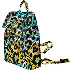Seamless-leopard-wild-pattern-animal-print Buckle Everyday Backpack
