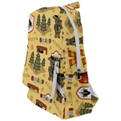 Seamless-pattern-funny-ranger-cartoon Travelers  Backpack by uniart180623