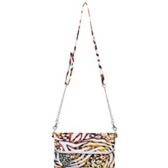 Abstract-geometric-seamless-pattern-with-animal-print Mini Crossbody Handbag by uniart180623