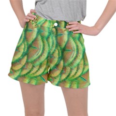 Beautiful-peacock Women s Ripstop Shorts by uniart180623