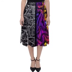 Ambiguity Tobe Brain Duality Mind Minimal Thinking Classic Midi Skirt