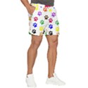 Pawprints-paw-prints-paw-animal Men s Runner Shorts View2