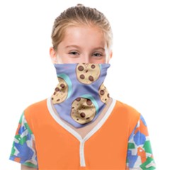 Cookies Chocolate Chips Chocolate Cookies Sweets Face Covering Bandana (kids) by uniart180623