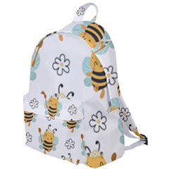 Art Bee Pattern Design Wallpaper Background The Plain Backpack by uniart180623