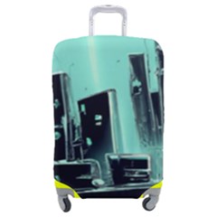 Buildings City Urban Destruction Background Luggage Cover (medium) by uniart180623