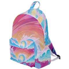 Waves Ocean Sea Tsunami Nautical The Plain Backpack