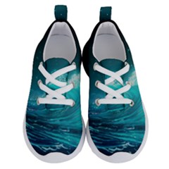 Tsunami Waves Ocean Sea Nautical Nature Water Running Shoes by uniart180623