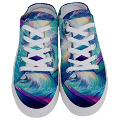 Waves Ocean Sea Tsunami Nautical Nature Water Half Slippers