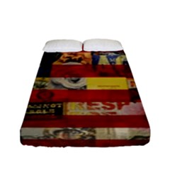 Usa Flag United States Fitted Sheet (full/ Double Size) by uniart180623