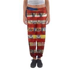 Usa Flag United States Women s Jogger Sweatpants by uniart180623