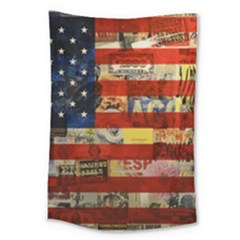 Usa Flag United States Large Tapestry by uniart180623