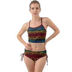 Patterns Rainbow Mini Tank Bikini Set by uniart180623